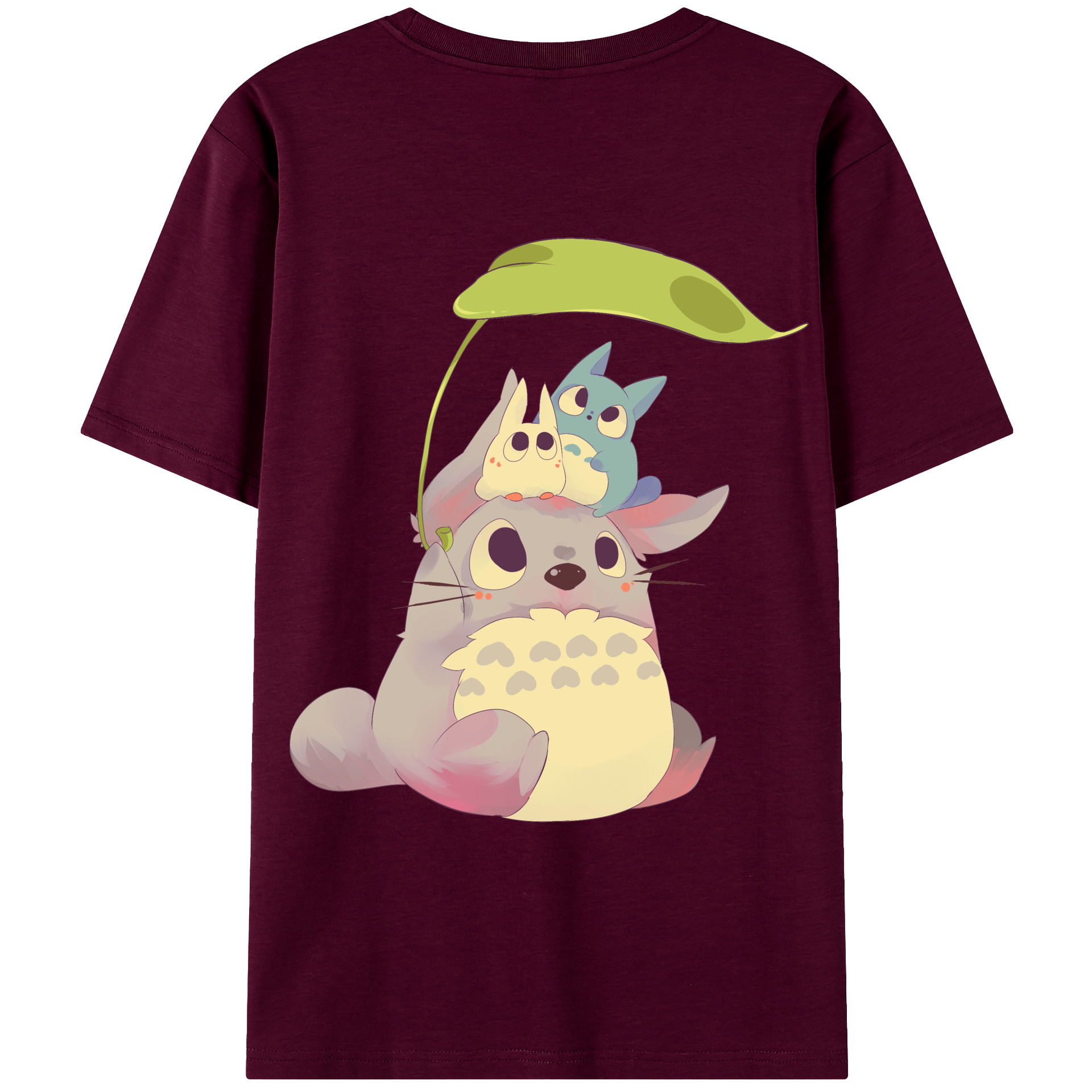 （画像用） となりのトトロ 草壁メイ 草壁サツキ My Neighbor Totoro Satsuki Kusakabe Mei Kusakabe レディース半袖Tシャツ(バックプリント)
